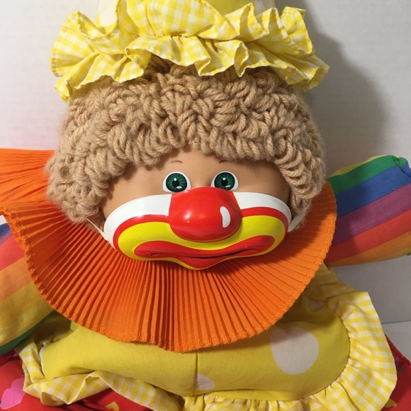 Authentic Vintage 1986 Cabbage Patch Clown Doll - Picture 2 of 12
